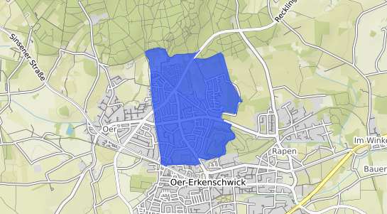 Bodenrichtwertkarte Oer Erkenschwick Klein Erkenschwick